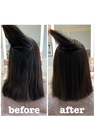 ミディアム 縮毛矯正/ 似合わせ/古津遼平のヘアスタイル