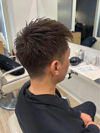 メンズ 透明感カラー/メンズ /レイヤー/中舘春翔のヘアスタイル