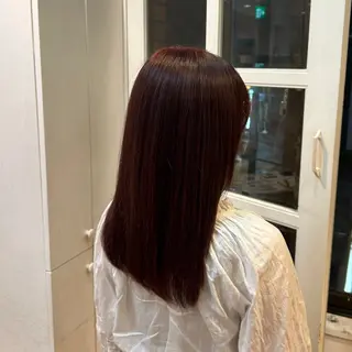 ロング カラー 庄内/髪質改善 ハナキ モエのヘアスタイル