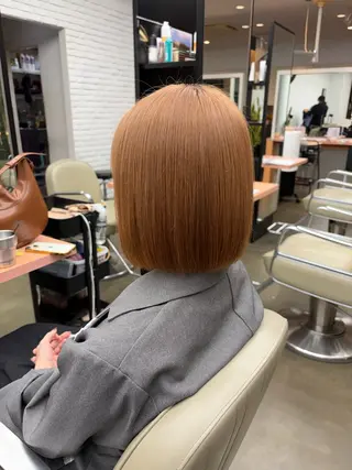 ショート 🎧ayaka/ボブ /透明感カラー🩵のヘアスタイル