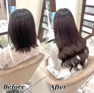 ヘアメ🎀推しカラー 🥣横浜/しほ🧸のヘアスタイル