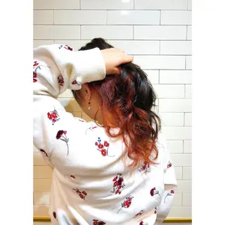 ミディアム EIGHT plum TOKIOリミテッドのヘアスタイル