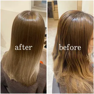 ロング yuzuki Agu臼井のヘアスタイル