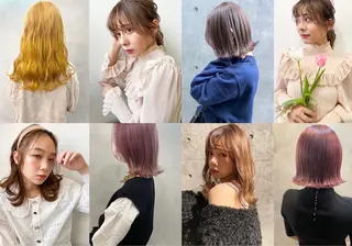 カラー Eirデザイナーズ サロン心斎橋柳野のヘアスタイル
