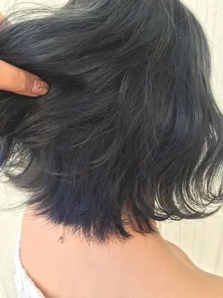 ミディアム カラー 盛れるレイヤーカット 得意🌹井上美沙のヘアスタイル