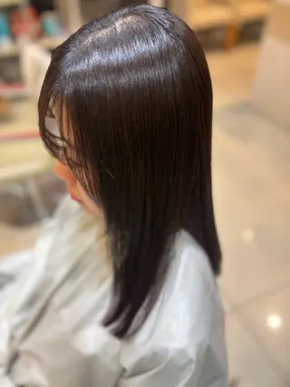 セミロング 川島 梨菜🌹のヘアスタイル