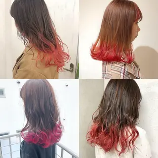 ミディアム カラー ヘアアレンジ 【池袋/スパイキー ショート】ⓝⓘⓜⓤのヘアスタイル