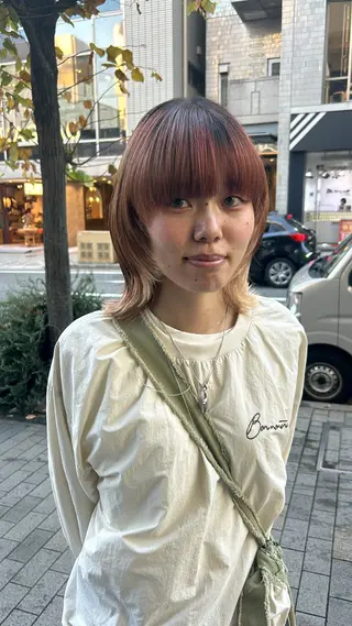 ミディアム stylist 倉本恋のヘアスタイル