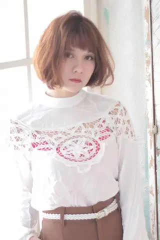 ショート ボブ/レイヤー/ nanamiのヘアスタイル