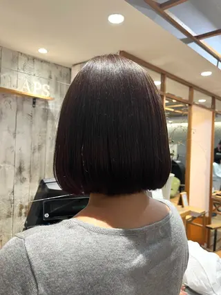 ショート パーマ おの ももか /京急富岡のヘアスタイル