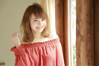 ミディアム カラー 縮毛矯正/髪質改善 表参道/千田大地のヘアスタイル