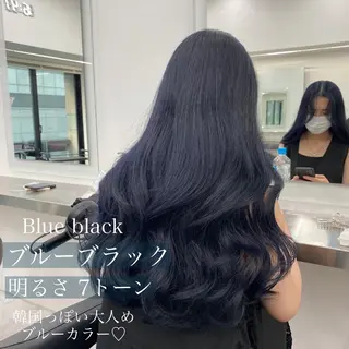 ロング カラー ブリーチなし透明感 カラー/MISANOのヘアスタイル