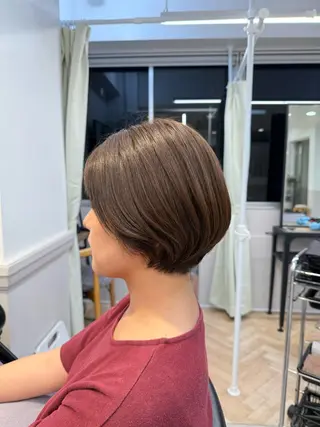 ショート an🦋ショート/シ ョートボブ【蔵前】のヘアスタイル