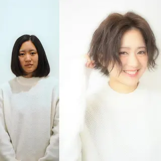 ショート カラー パーマ 百瀬 俊幸のその他イメージ