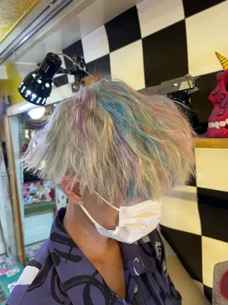 ショート 千代 夏輝のヘアスタイル