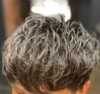 ミディアム 西村 雄斗のヘアスタイル