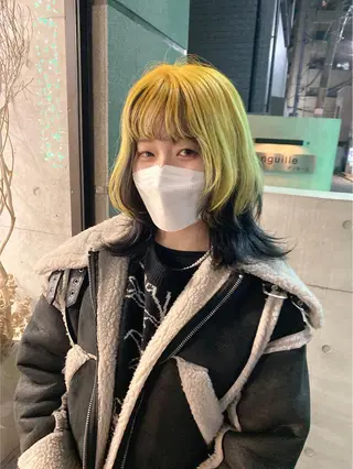 ミディアム カラー kaho🧸 / 大人styleのヘアスタイル