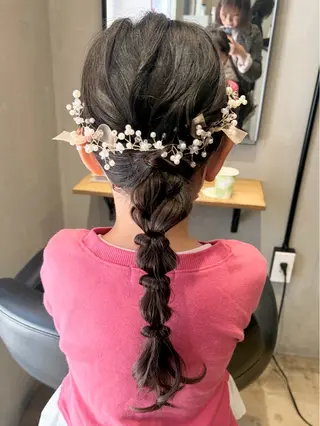 ロング みわ/博多 ブリーチ/メンズヘアのヘアスタイル