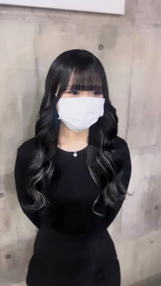 ロング uda 抜きっぱなし /最高級エクステのヘアスタイル