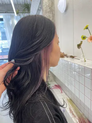 カラー 山下 悠月のヘアスタイル