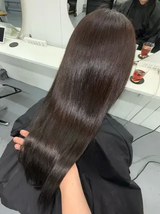 ロング ブリーチ×縮毛矯正 💫だいちのヘアスタイル