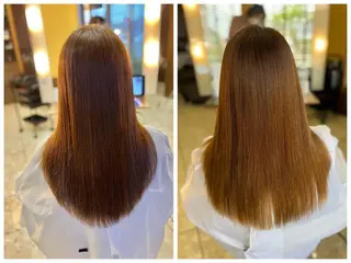 ロング 縮毛矯正/髪質改善 飯田公祐のヘアスタイル