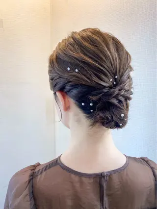 ヘアアレンジ hair make もりした　ゆうのヘアスタイル