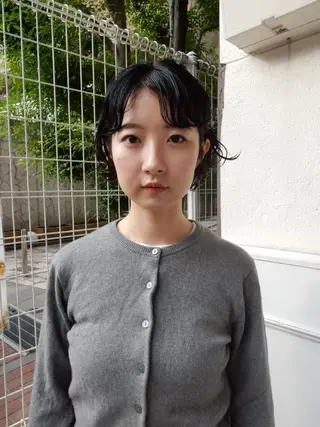 ショート パーマ 今泉/kai🐇ボブ 似合わせカットのヘアスタイル