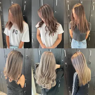 ロング カラー 水戸/ブリーチカラー ♠️♠️會澤遼真のヘアスタイル