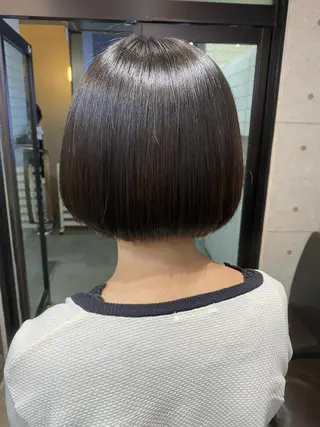 ショート カラー 縮毛矯正/ウルフ/ ボブ/増田のヘアスタイル