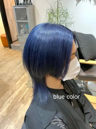 ミディアム カラー メンズ メンズカット/パーマ 久田良和のヘアスタイル