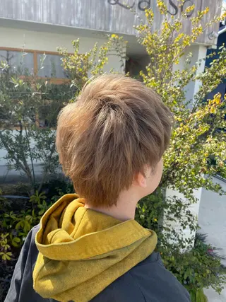 ショート カラー メンズ INCE HAIR 竹牟礼翔のヘアスタイル