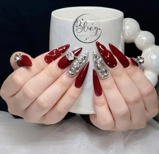 ロング カラー Bling Salonのネイルデザイン