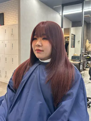 ロング カラー いなみね はるきのヘアスタイル