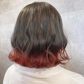 ミディアム 山口 明日花のヘアスタイル