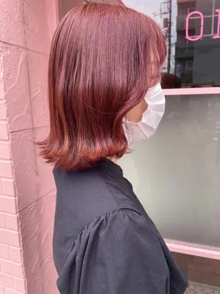 ミディアム カラー Ebihara Satomiのヘアスタイル
