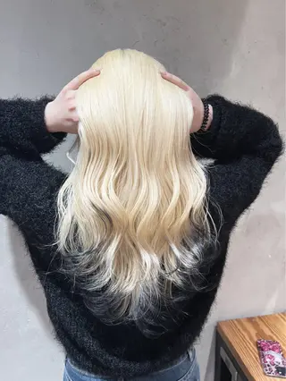 ロング カラー ヘアアレンジ 🍯傷ませないカラー 髪質改善🍯彪雅のヘアスタイル