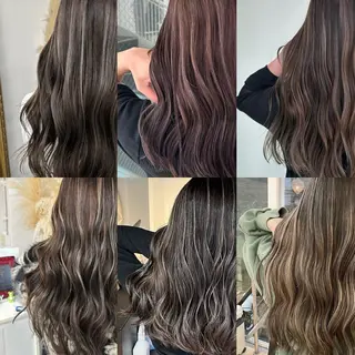 ロング カラー ヘアアレンジ 久米 治仁のヘアスタイル