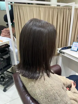 ミディアム カラー 佐々木 拓海のヘアスタイル