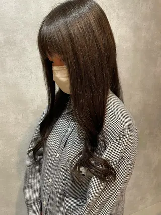 ロング chic  有山 美瑠のヘアスタイル