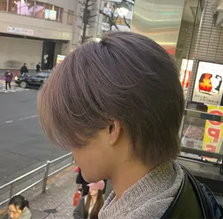 カラー メンズ メンズパーマ専門 /縦落ち/渋谷駅近のヘアスタイル