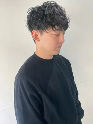メンズ 本間 かえでのヘアスタイル