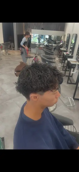 パーマ メンズ メンズカット🍏/ メンズパーマ/涼太のヘアスタイル