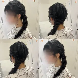 ヘアアレンジ ratsu 🐕🦺🐾🖤のヘアスタイル