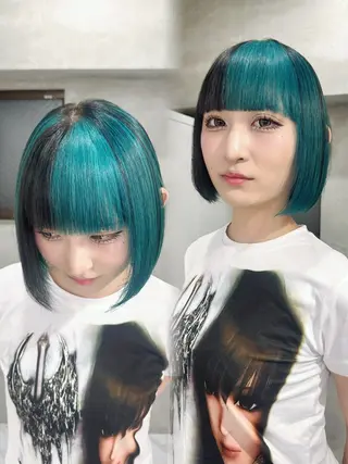 ミディアム Mana/似合わせ レイヤー/ウルフのヘアスタイル