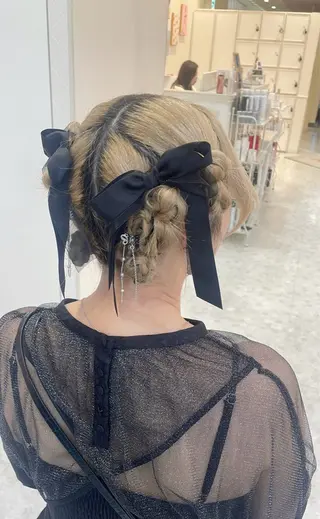 ヘアアレンジ まつ毛エクステパーマ 烏丸/大宮/nicoのマツエク・マツパデザイン