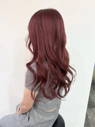 ロング カラー AKI 🐉のヘアスタイル