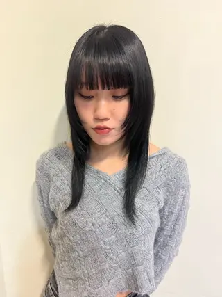 セミロング sepiage rinのヘアスタイル