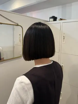 ショート yutaka/透明感 カラー/髪質改善🤎のヘアスタイル