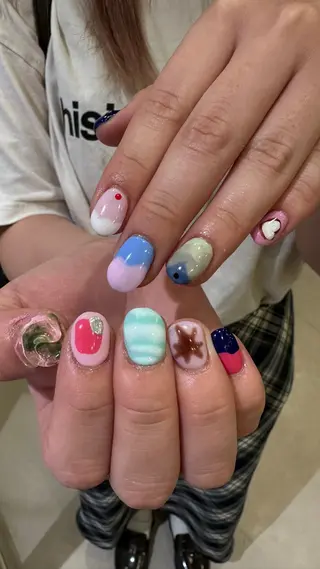 ネイル 🎶個性派ネイル💅 /Komachi❤️のネイルデザイン